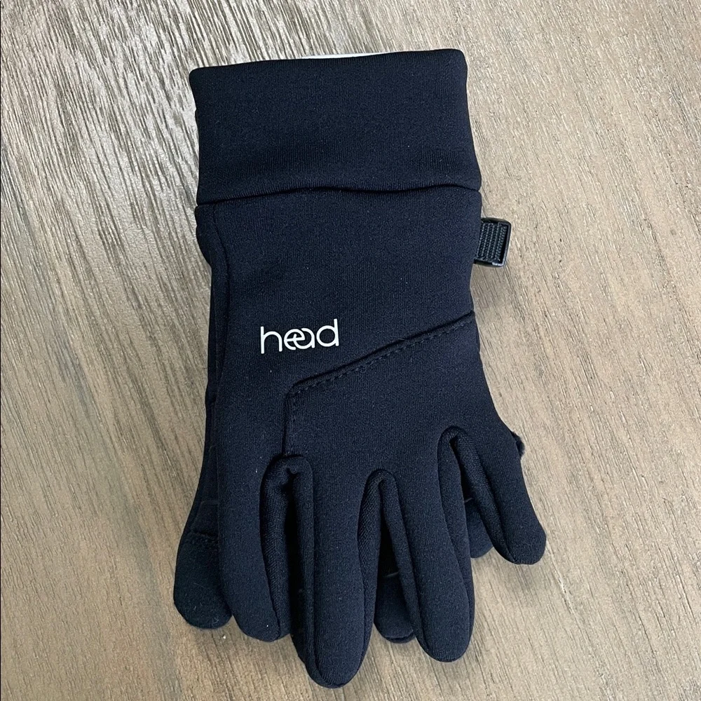 Head Black Glove and Heather Gray Mittens Set Toddler